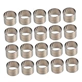 BCOATH 40pcs Diy Slap Bracelet Kit Stainless Steel Sheet Inserts for Boy Girl Crafting Fun and Safe Slap Bands for All Ages for Parties and Creative Projects