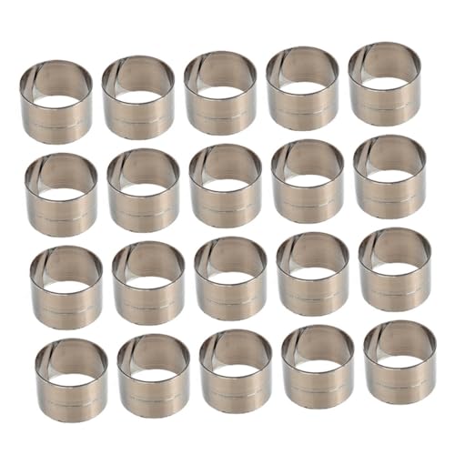 BCOATH 40pcs Diy Slap Bracelet Kit Stainless Steel Sheet Inserts for Boy Girl Crafting Fun and Safe Slap Bands for All Ages for Parties and Creative Projects