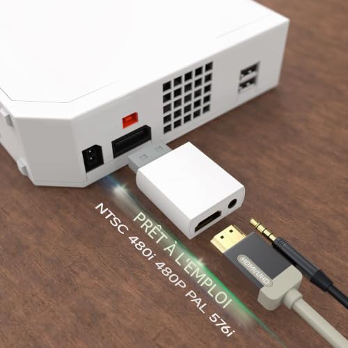 Convertisseur Wii vers HDMI : solution image floue pour écran récent
