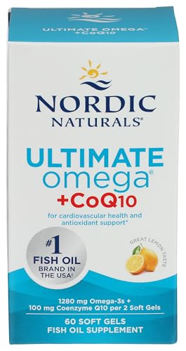 Nordic Naturals Ultimate Omega + CoQ10, Lemon - 60 Soft Gels - 1280 mg Omega-3 + 100 mg CoQ10 - Heart Health, Cellular Energy, Antioxidant Support - Non-GMO - 30 Servings - image 4