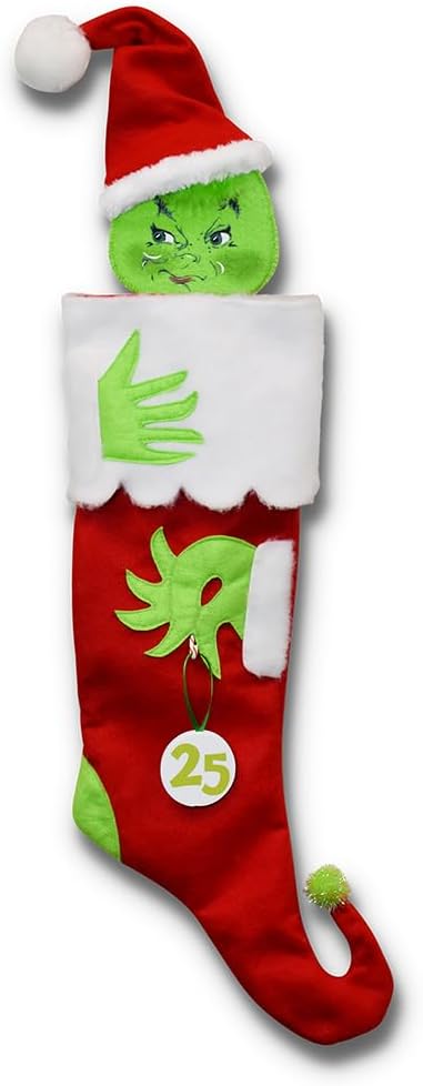 Annalee The Cranky Countdown, 30 inch Collectible Christmas Decoration