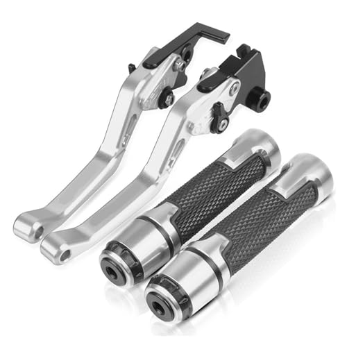 Kompatibel Für Honda CB300F CB 300F 2014-2018 2016 2017 Motorrad Lenker Einstellbare Bremse Kupplung Hebel Griffe Griff(Sliver)
