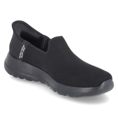 Image of Skechers Women's Slip-Ins: Go Walk Joy Vela Sneaker | Hands Free Slip-Ins, Air-Cooled Memory Foam Insole, Stretch Fit Knit Upper, Machine Washable, Vegan