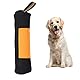 Futterbeutel für Hunde Futterdummy Snack Dummy Oxford Stoff Robuster Trainingsdummy für Leckerlies(XL-orange)