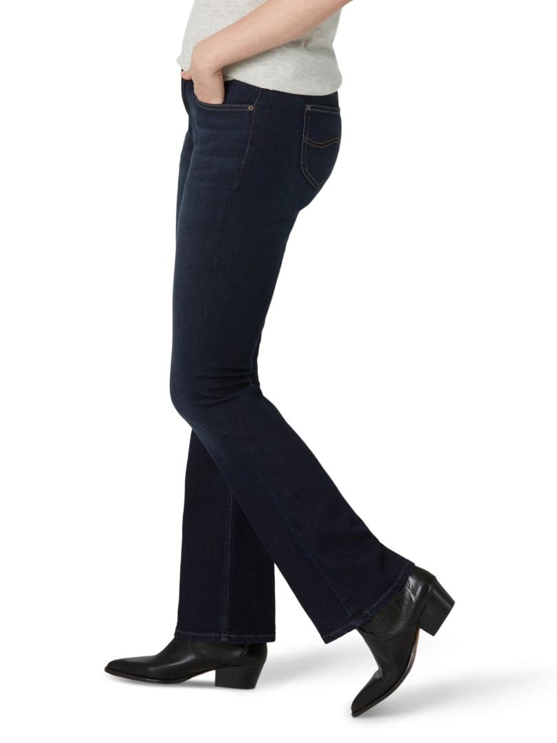 Lee Jeans de Corte Recto para Mujer, Opaco, 34 Corto
