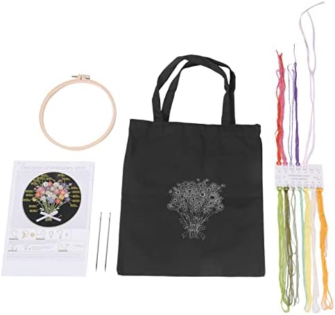 Kit de DéMarrage de Broderie pour DéButants avec 1 Sac Fourre-Tou...