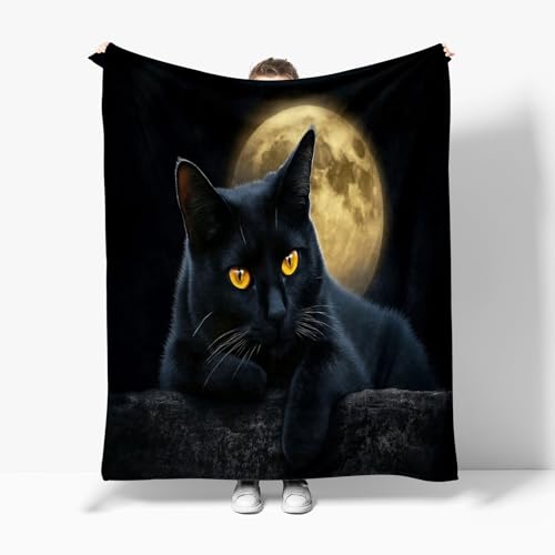 Couverture plaid polaire microfibre lit 180x200 chaude douce chat - 4