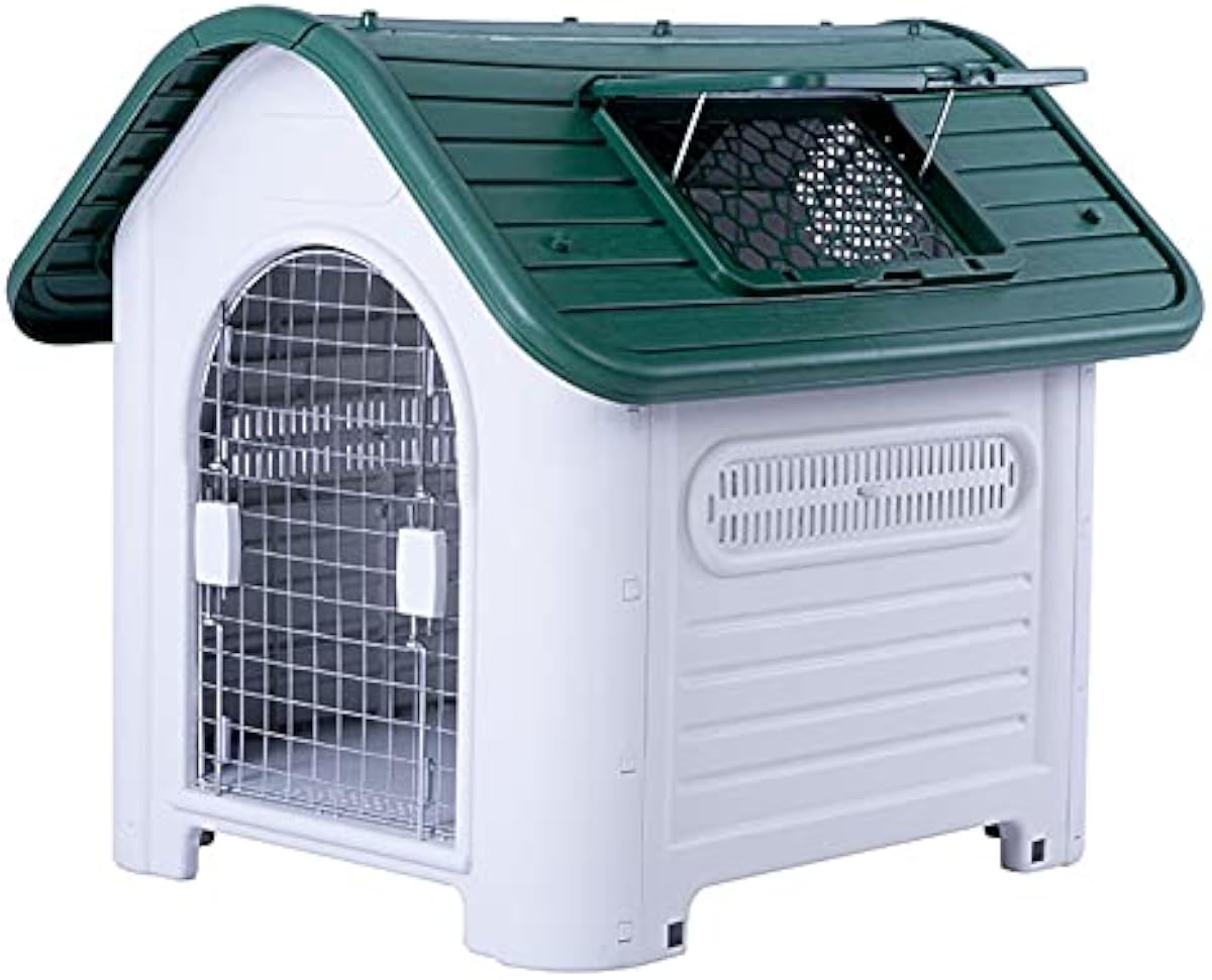 豊富な品 犬小屋 屋外用 大 中 小型犬 プラスチック製 犬舎 室内 屋外 ドッグハウス 扉付き 雨に強い犬小屋 高級 ペットハウス シェルタ 洗えるド 組立簡単 防水素材 四季通用 カラー グリーン サイズ S 75 59 66 Koncy 犬小屋 通販 日本製 豊富な品 犬小屋 屋外用 大 中 小型犬 プラスチック製 犬舎 室内 屋外 ドッグハウス 扉付き 雨に強い犬小屋 高級 ペットハウス シェルタ 洗えるド 組立簡単 防水素材 四季通用 カラー グリーン サイズ S 75 59 66 Koncy 犬小屋 通販 日本製