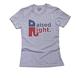 Republican Raised Right Conservative Values Elephant Women's Cotton T-Shirt