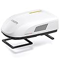 FOGATTI 16K BTU RV Air Conditioner, with Heat Pump and Cooling, with WiFi and Remote Control, Ultra-quiet AC, Rooftop AC Unit RV, Non-Ducted, White, No ADB(1 package), Only Equip with Ultra ADB