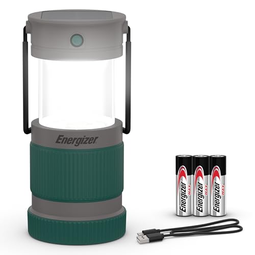 Energizer S-500 Hybrid Power, Camping Battery Lantern/Outdoor Solar Lantern