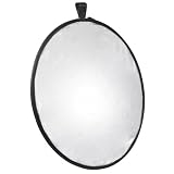Mantona Składany reflektor 5 w 1, 110 cm, złoty, srebrny, czarny, biały i panel dyfuzyjny