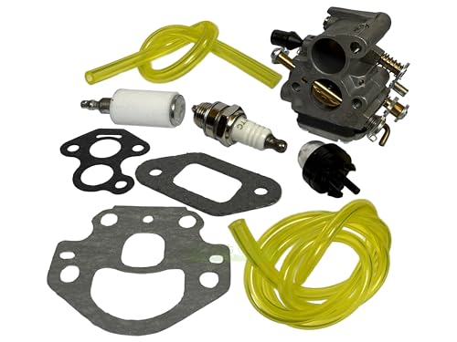Kit de carburador compatible con motosierra Husqvarna 236 240 E / 503235108 545078302 530095646