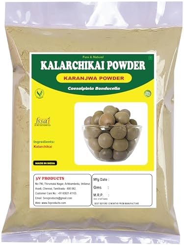 3V PRODUCTS Kalarchikai Powder - Pack of 2x100g - Fever Nut | Caesalpinia Bonducella | Kantkarej