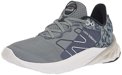 New Balance Men's Fresh Foam Roav V2 Running Shoe, Grey/Grey