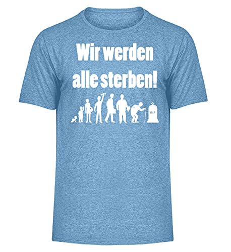 T-Shirt Melange Homme décontracté pour les sorties week-end