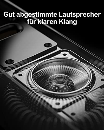 ULTIMEA 2.2 Soundbar für TV Geräte, VoiceMX, App-gesteuerten, 100W Teilbare 2-in-1 TV Soundbar, TV...