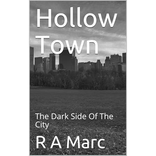 Hollow Town Audiolibro Por R A Marc arte de portada