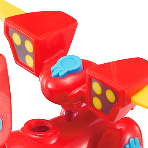 Giochi Preziosi Petronix Defender Pup-E, Mission Welpe mit mechanischer Funktion, Actionfigur 12 cm, verwandelbarer Superheld für Kinder ab 3 Jahren