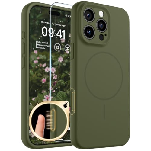 SUPFINE Silicone & Magnetic for iPhone 16 Pro Max Case - image 1