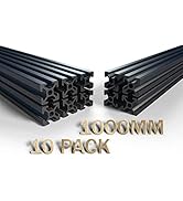 10PCS 39.4inch T Slot 2020 Aluminum Extrusion Profile (1000mm), European Standard Aluminum Linear...