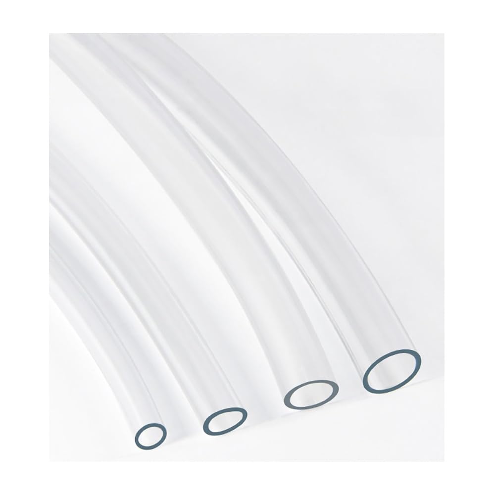 Dyibingdyb 2 Meters Transparent Pvc Tubing 2M Length, Id 2 To 25Mm Flexible Pipe For Pump, Aquarium, Irrigation And Industrial Use(Id 4.5Mm X Od 6.5Mm)