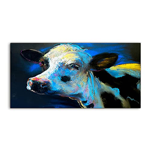 Tableau Salon Chambre Acryl Art Photo 120x60cm Cow Farm Animals Décoration Murale Acrylique