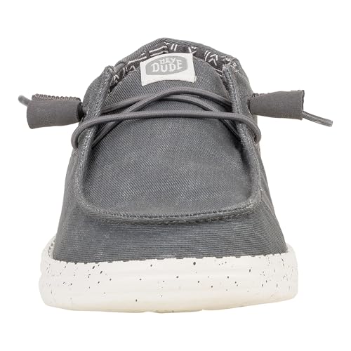 Image of HEYDUDE Women's Wendy Stretch Canvas Slip On Shoes | Easy On Loafer