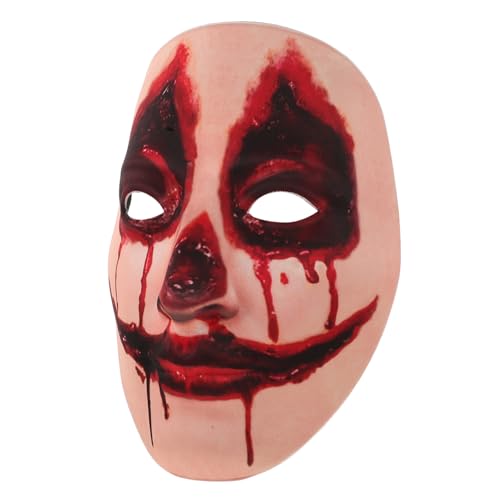 Masque de cri sanglant en EVA pour cosplay de mariée d'Halloween ajustable