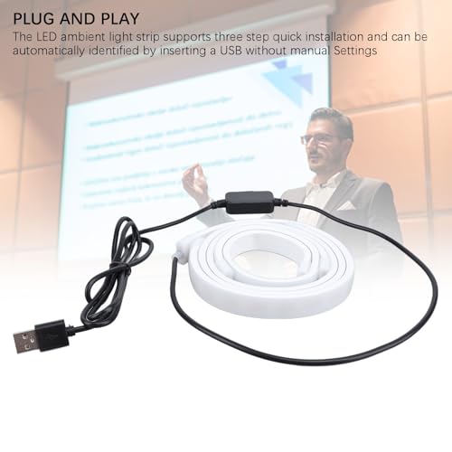 Tira LED RGB para TV Asixxsix de 24 pulgadas USB miniatura 5