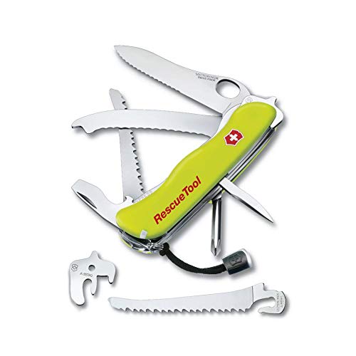 Victorinox Swiss Army Knife - Rescue Tool - 13 Functions DO-IT-YOURSELF Champion, Multi-utility Tool, Yellow -111 mm (B00171SYU4) Amazon Price History, Amazon Price Tracker