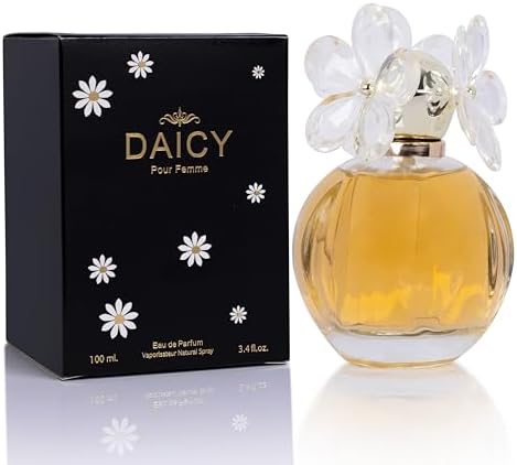 NovoGlow DAICY POUR FEMME, Eau de Parfum Spray for Women, Casual Daily Cologne Set โ Succulent Wild Berries, Daytime & Casual Use, for All Skin Types, 3.4 Fl Oz