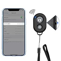 Wireless Camera Remote Shutter for Smartphones (2 Pack), zttopo Wireless Phone Camera Remote Control Compatible with iPhone/Android Cell Phone - Create Amazing Photos and Selfies, Wrist Strap Included — image 2