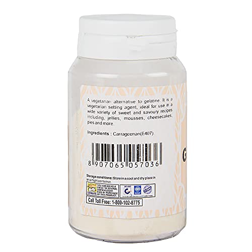 Image of Purix Veg Gelatine Powder | Gelatine Powder For Vegetarian | Gluten Free | Unflavored Thickener, 75g