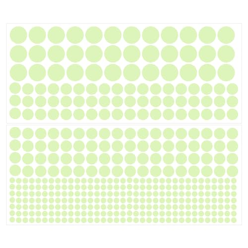Set adhesivos decorativos fosforescentes para pared