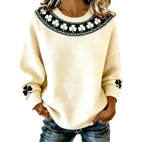 Sweat fausse fourrure col rond sweat-shirt doublé polaire chaude hiver