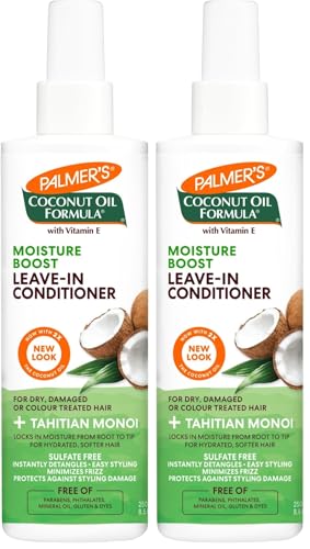 Palmer's Coconut Oil Moisture Boost Leave In Conditioner 250ml (Pack of 2)