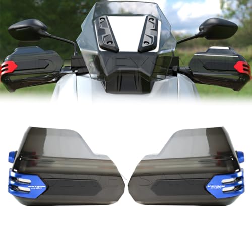 For v�X�g���[��250SX VSTROM 250SX �o�C�N�n���h���o�[�n���h�K�[�h �n���h���o�[ �i�b�N���K�[For Vrtrom250sx���g���t�B�b�g�o�C�N�p�n���h�K�[�h�i�b�N���K�[�h (�u���[)