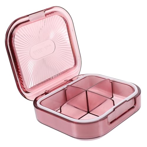 HOMOCONO 旅行用ピルオーガナイザー 小型防湿収納ケース 携帯便利なコンパクトピルケース アウトドア対応高密封性収納ボックス