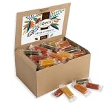 CEMOI | Assortiment de 100 Pâtes de Fruits emballées individuellement | 4 Saveurs Citron Orange Fraise Pomme   Fabrication Française   2.050kg