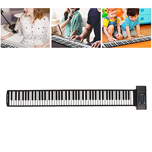 Sxhlseller Piano Numérique Roll Up Piano, Multifonction 88 Touches Bluetooth MIDI Fonction Touch Sensitive Digital Piano… - Les Beatles, Paul McCartney, John Lennon, RIngo Starr, George Harrison Sxhlseller Piano Numérique Roll Up Piano, Multifonction 88 Touches Bluetooth MIDI Fonction Touch Sensitive Digital Piano… – Image 7