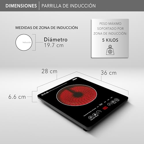 Catálogo para Comprar On-line Parrilla Electrica 1 Quemador los 10 mejores. 11 Parrilla Electrica 1 Quemador marca RCA (2)