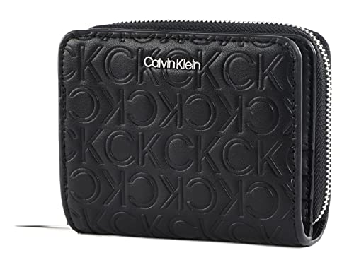 Calvin Klein CK Must Zip Around Flap Wallet CK Black portefeuille femme