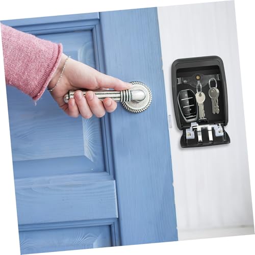 Caja de seguridad para llaves con combinación de metal impermeable para exterior 6