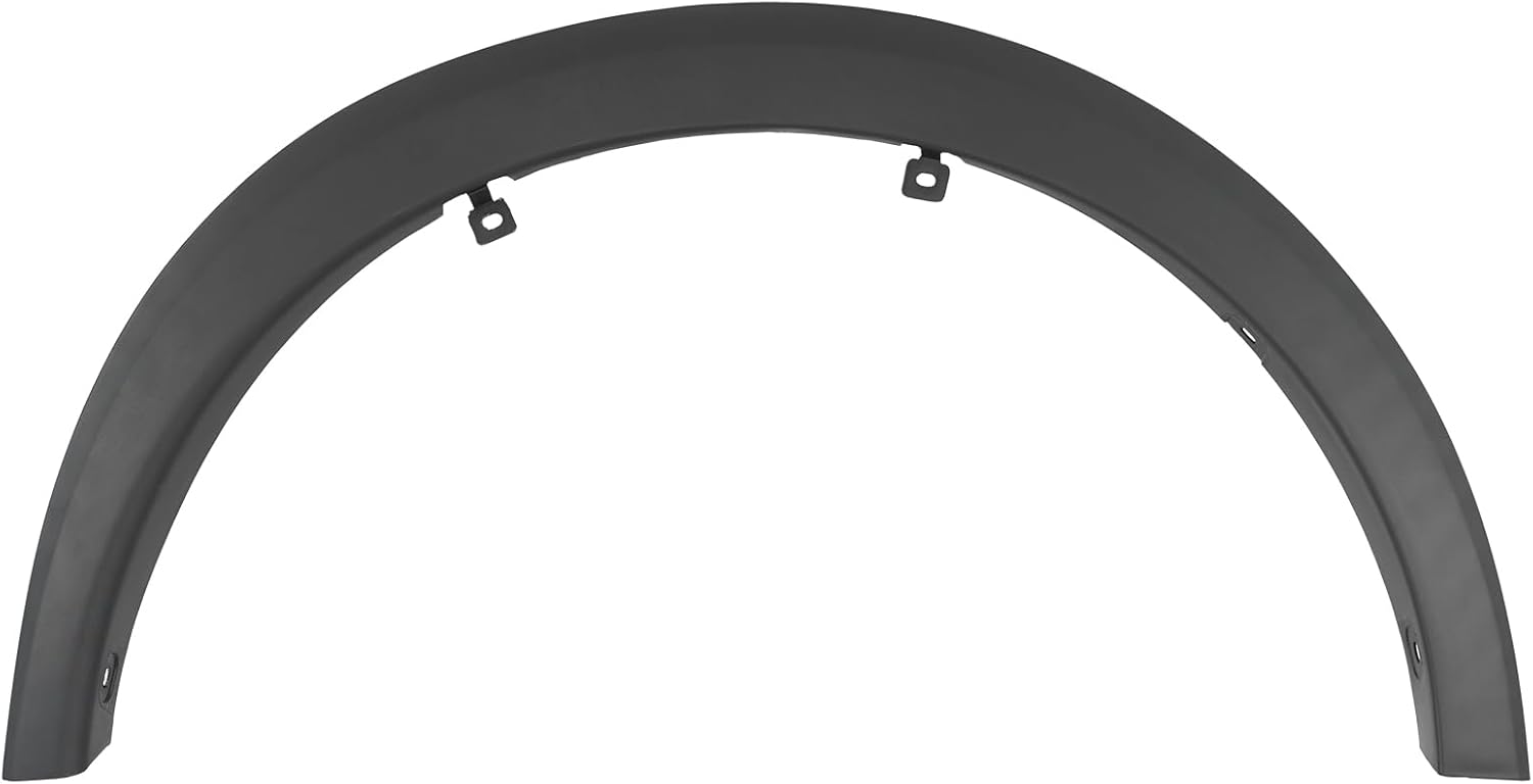 Left & Right Side Front Fender Flare Wheel Trim Molding Compatible with 2018-2020 Nissan Kicks Replace NI1290104 + NI1291104