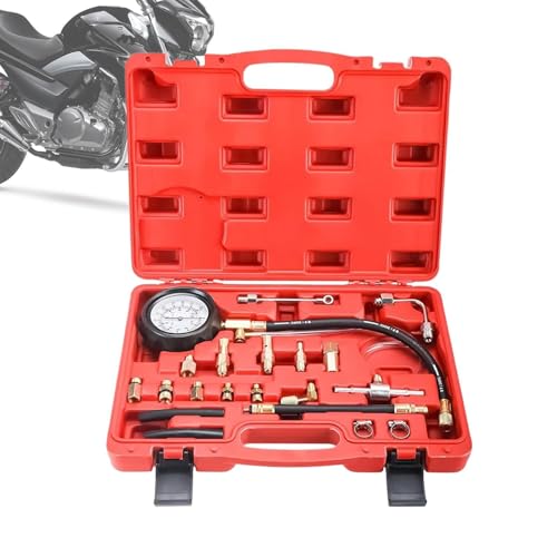 Kit de prueba de presión con manómetro de inyectores 0-10 bar