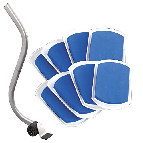 Slide-Eez Lift System One Lifter and 8 Sliding Pads To Move Furniture and Appliance Across Any Surface With Ease