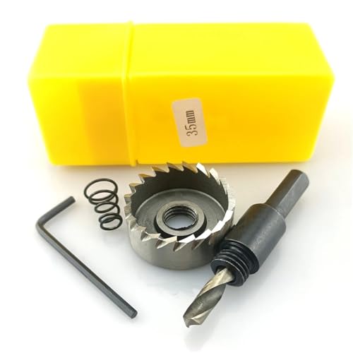 Set de 12 brocas sierra de 15-50 mm para metal y madera miniatura 6
