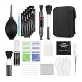 FINYQBET Kit de Limpeza de Câmera 40 em 1 - Ideal para Fotógrafos, Videomakers e Entusiastas de Tecnologia - Limpeza Profissional para Câmeras, Telas e Teclados