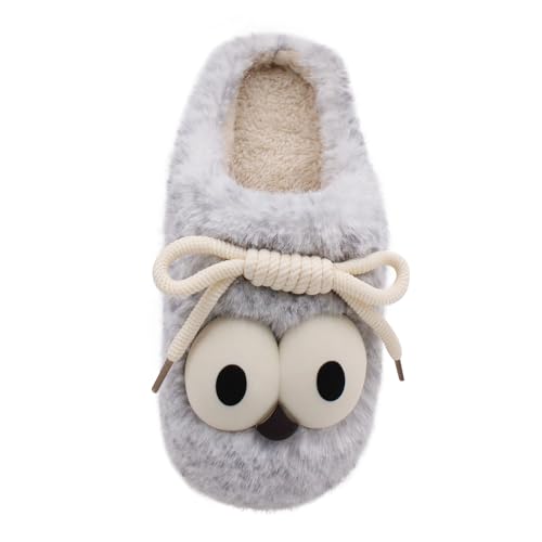 Image of VRITRAZ Women's Comfort Slip On Closed Toe Warm Winter House Clog Indoor Slipper